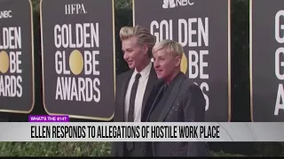 Ellen responds to allegations of hostile work place