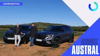 COMPARATIVA | Renault Austral microhíbrido de 160 CV vs híbrido de 200 CV | Review | Prueba