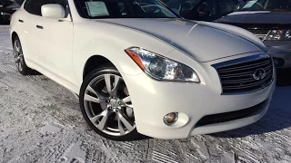 Used White 2013 Infiniti M37 AWD Sport Review | Sherwood Park Alberta