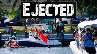 Fred the Croc is Close ! Boat Ramp boater gets ejected at Black Point Marina (Chit Show)