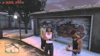 Grand Theft Auto V: Cj From Gta San Andreas In Gta 5 Grove Street? (Easter Egg)