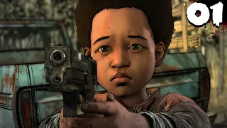 NAHHH AJ IS A SAVAGE FOR THIS | The Walking Dead The Last Season (Episode 1)