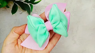 Adorable Hair Bows as they are easy to make - Very cute and fluffy bow #3