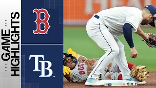 Red Sox vs. Rays Game Highlights | MLB Highlights