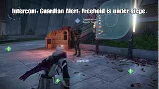 Idle Dialogue, The Tower | Intercom: "Freehold is Under Siege" | Destiny