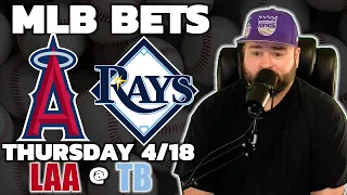 Angels vs Rays | MLB Bets with Kyle Kirms Thursday April 18th