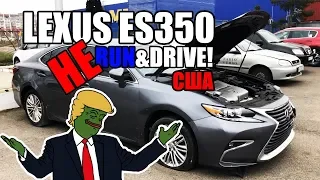 Осмотр Lexus ES350 из Америки - Не работает! Должно?