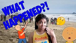 WHAT HAPPENED?! || GROWN UP CAILLOU GOES ON VACATION REACTION!