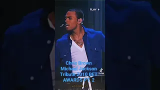 Chris Brown Michael Jackson Tribute 2010 BET AWARDS #chrisbrown #michealjackson #betawards2010