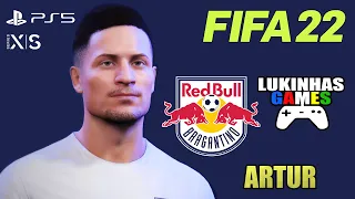 FIFA 22 | ARTUR | RED BULL BRAGANTINO | LOOK ALIKE | HOW TO MAKE | VIRTUA PRO | PRO CLUBS | STATS