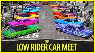 GTA 5 - The Low Rider Car Meet | GTA V PC Editor