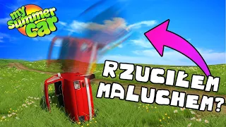 ❄️ RZUCIŁEM MALUCHEM GDY CHCIAŁ MNIE PRZEJECHAĆ XD | MY SUMMER CAR |