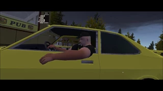 My Summer Car - Racing the yellow car