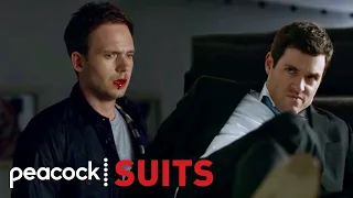 Mike fights Logan after he kissed Rachel | Suits