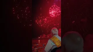 Ayodhya deepotsav spectacular fireworks on the bank of saryu river in Ayodhya uttar Pradesh
