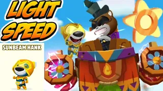 TALKING TOM HERO DASH New LIGHT SPEED Event SUNBEAM HANK OUTFITS UNLOCKED BOSS FIGHT GAMEPLAY