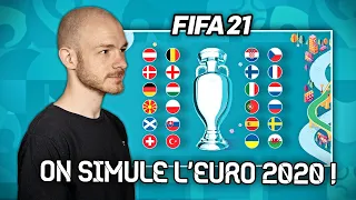 FIFA 21 PRÉDIT L'EURO 2020 ! (ON SIMULE JUSQU'AU VAINQUEUR)