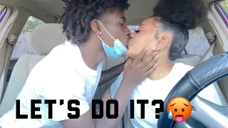 lETS DO IT IN THE BACK SEAT PRANK ON GIRLFRIEND (MUST WATCH)😍👅🤣