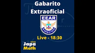 Live EEAr - Gabarito Extraoficial - Matemática(2023.1)