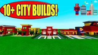 Minecraft Tutorial : 11+ City Builds To Add To Your City "2019 City Tutorial"