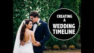 How To Create a Wedding Timeline for Photo & Video