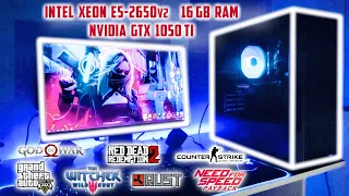 Игровой компьютер - Intel Xeon 2650v2, GTX 1050 Ti, 16Gb RAM