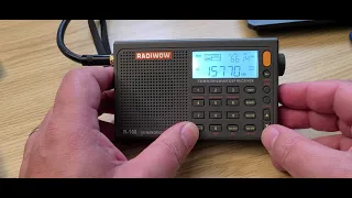 Revisting Radiwow/Sihuadon/Tecsun R-108 portable receiver AM FM SW Airband