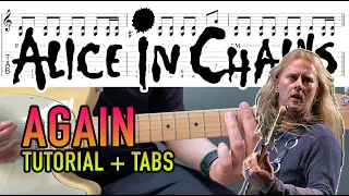 Again - Alice In Chains (Guitar Lesson + Tab)