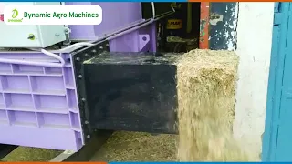 Dry Fodder Block Making Machine | Silage Baler Machine | 1.5-2 Tons Per Hour For Dry Fooder