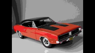 Dodge charger 1969 1/18 Autoworld