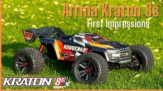 Arrma Kraton 8s - First run - How does it compare to the Outcast?