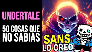 UNDERTALE: 50 Cosas que NO SABÍAS