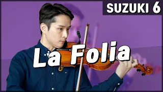 Suzuki Violin School Vol.6 La Folia @bochankang
