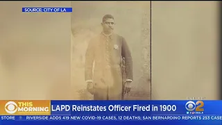 LAPD Reinstates Officer Unjustly Fired In 1900