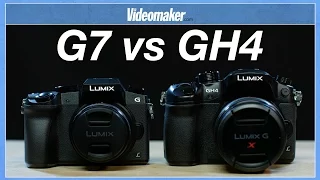 Panasonic Lumix G7 vs GH4 - Heads up and Hands on