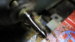 Making a Bishop Chess piece from 464 Naval Brass.