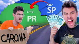 Deixei Meus Amigos Em OUTRO ESTADO Com 50R$!!!