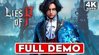 LIES OF P Gameplay Walkthrough Part 1 FULL DEMO  [4K 60FPS PC ULTRA] - No Commentary