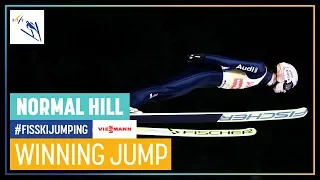 Karl Geiger | Men's Normal Hill #2 | Val di Fiemme | 1st place | FIS Ski Jumping