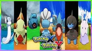 Pokemon X & Y - How to Get Dratini,Larvitar,Beldum,Bagon,Gible,Deino & Goomy