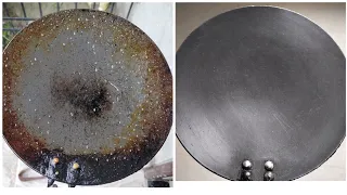 Easy Anodised Tawa cleaning hack without spending a single penny...