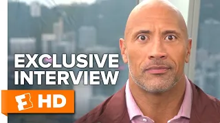 Dwayne Johnson's Eyes "Mean Everything" in 'Skyscraper' | Cast Interview | Fandango All Access