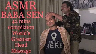 ASMR World’s GREATEST HEAD MASSAGE|COSMIC BARBER-BABA SEN|Midnight Sleep|Relaxing 44Mins|ACMP