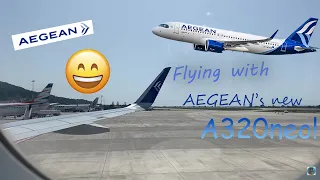 Trip Report | RHO - SKG Flying the new A320neo from Aegean