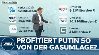 ENERGIEKRISE und INFLATION: Geld für profitable Firmen? Regierung bei Gasumlage in Erklärungsnot