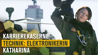 Elektronikerin Katharina | KarriereKaserne Technik