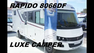 Largest new Rapido integral motorhome 8066 DF as Ultimate Line model 2022. Look and compare.