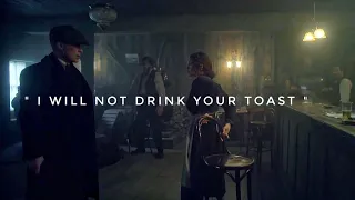 THOMAS SHELBY SPEAKS FRENCH AND FIGHTS IN A BAR || S06E01 || PEAKY BLINDERS