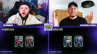 HUGE ULTIMATE TOTS PACKED!!! Rock, Paper, Stat VS Oakelfish!!!