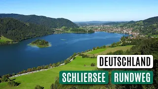 🇩🇪 Schliersee Rundweg • Hike around lake Schliersee in Bavaria